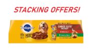 STACKING DEALS -  PEDIGREE CHOICE CUTS IN GRAVY Adult Canned Soft Wet Dog Food Variety Pack!
